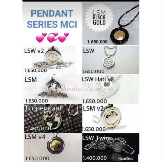 Kalung MCI LSW, LSW v2, LSW HATI v2, LSW TWIN
