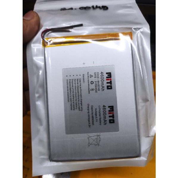 batre baterai battery tablet universal mito advan cyrus evercoss ukuran 7 x10 cm