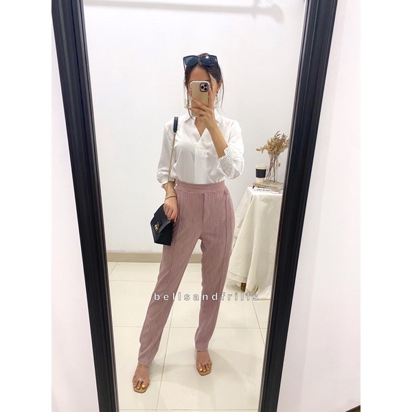 AITA Formal Pants / Daily Casual Kulot / Celana Bahan Wanita / Celana Kantor Wanita 1024