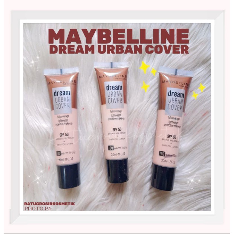 PROMO!!!FOUNDATION MAYBELLINE DREAM URBAN COVER