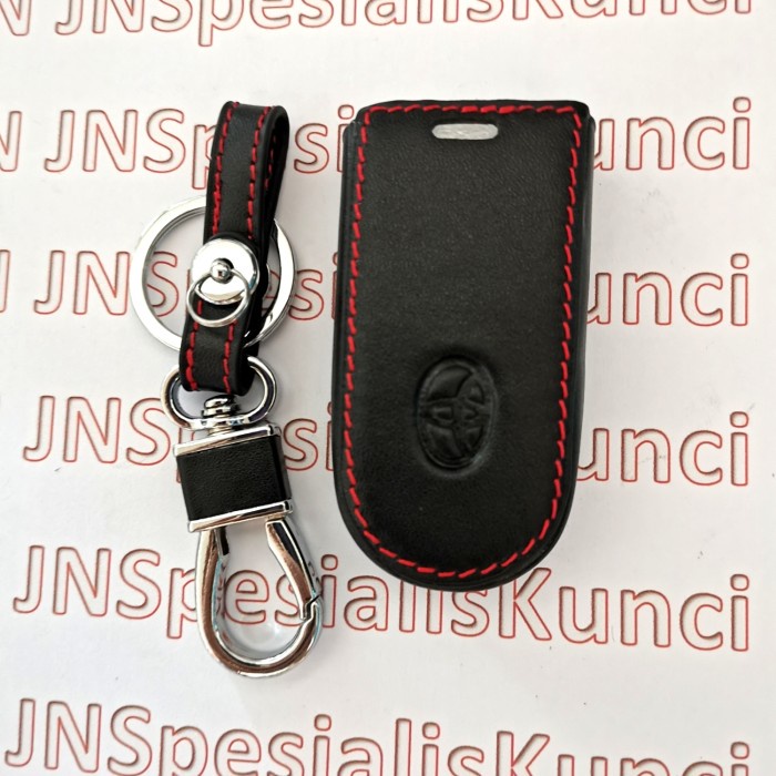 LEATHER KEY CASE KEYCHAIN SARUNG KULIT IMPORT KEYLESS ALL NEW RUSH