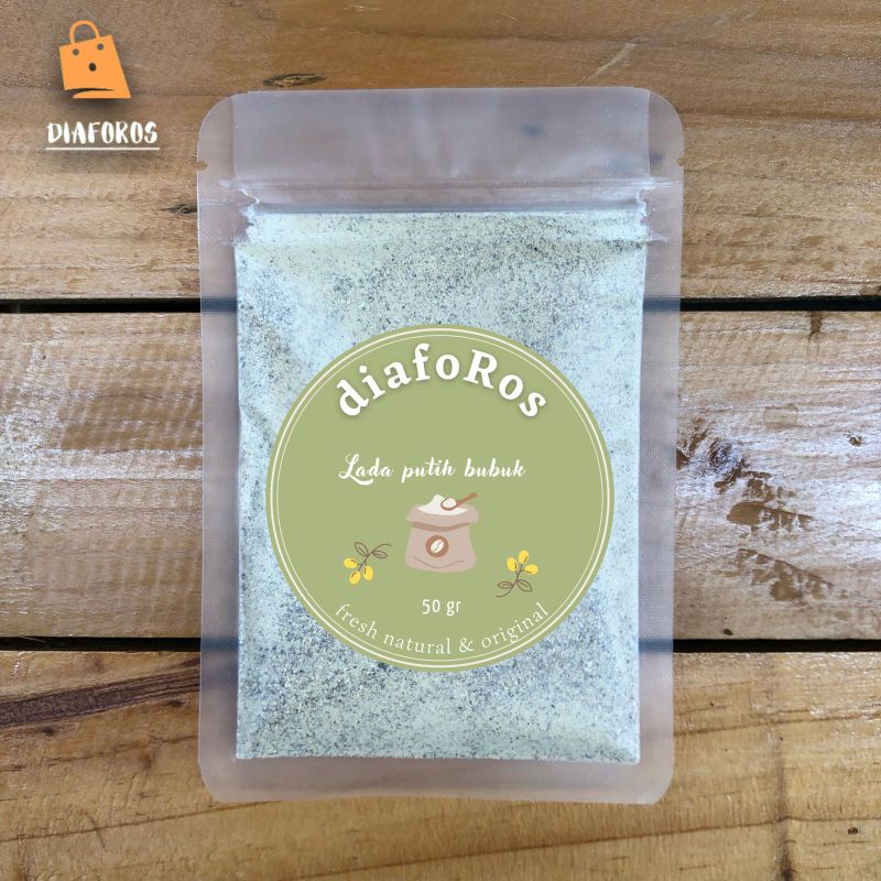 

Lada Putih Bubuk/ Merica Bubuk