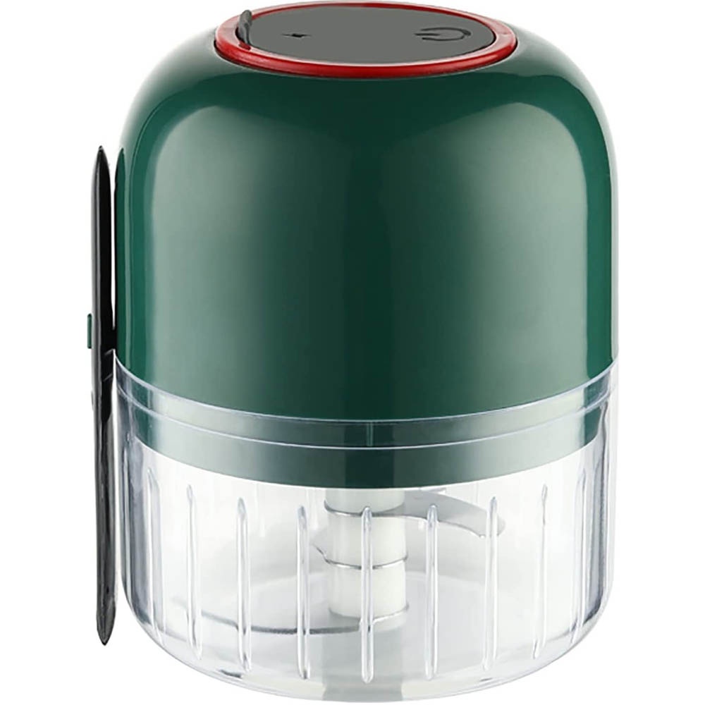 Mini Blender USB CHARGE Versi 3 Meat Grinder Machine 3 Mata Pisau Free Sendok untuk mencacah bawang, cabai, dan bumbu dapur lainnya RANDOM