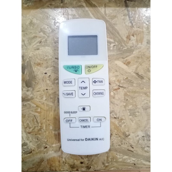 remote universal ac daikin multi