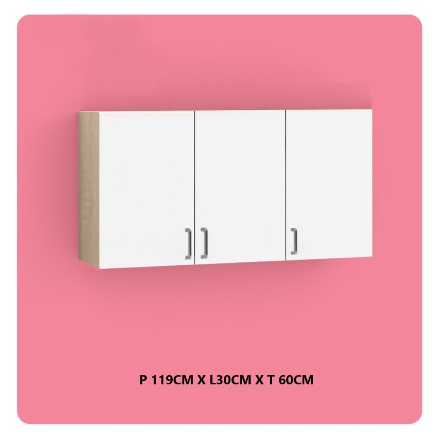 kitchen set 3 pintu atas kca 603 kargo