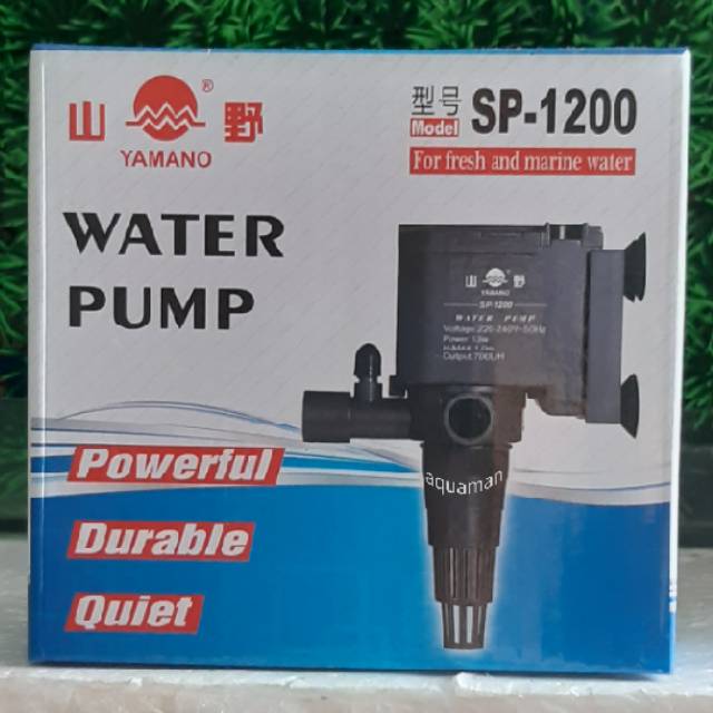 POMPA AQUARIUM WATER PUMP YAMANO SP 1200
