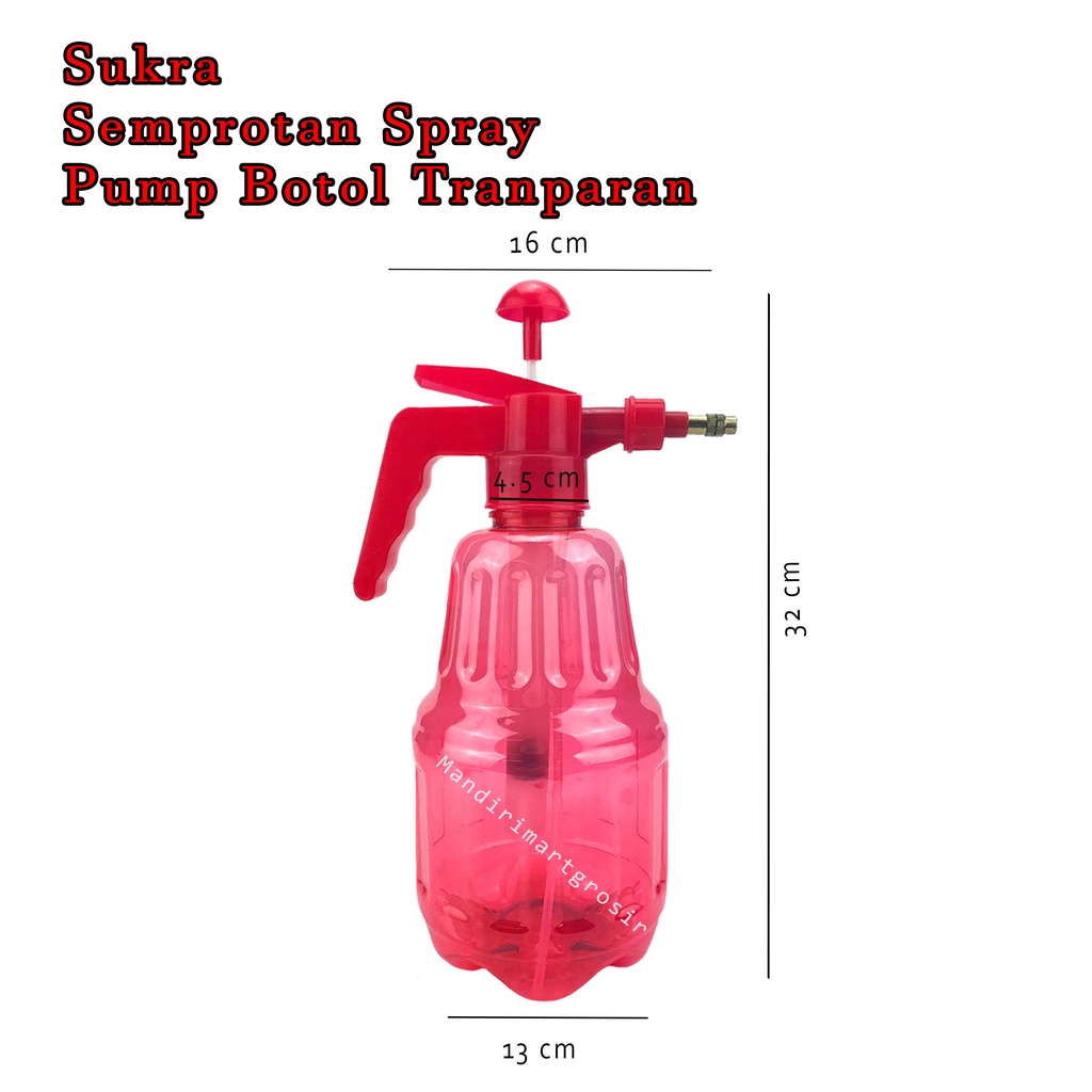 Spray Pump Botol *Semprotan Sukra * Botol Serbaguna