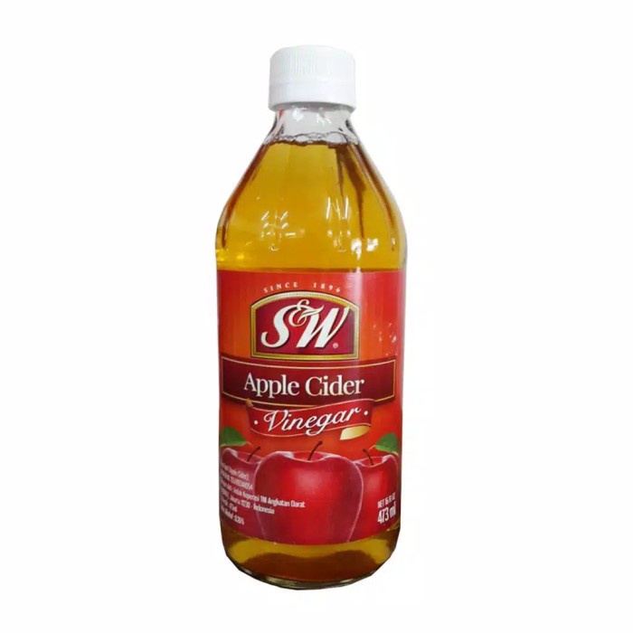 

Jual Sw Apple Cider Vinegar (Cuka Apel) - 473Ml