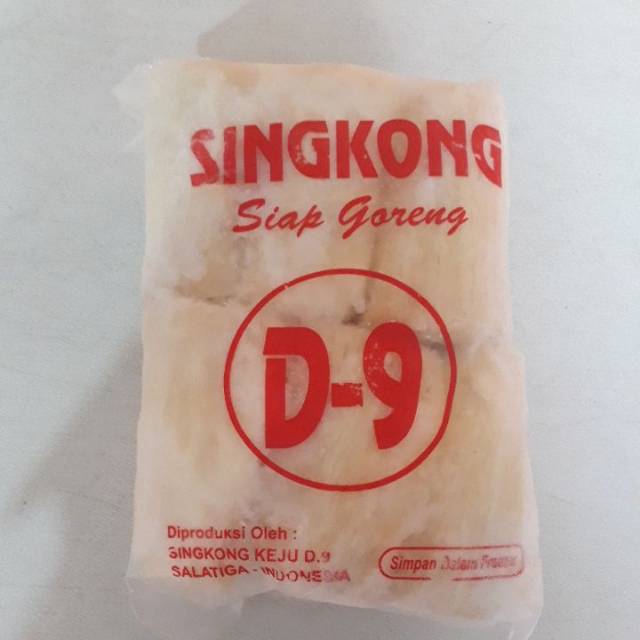 

Singkong siap goreng D-9