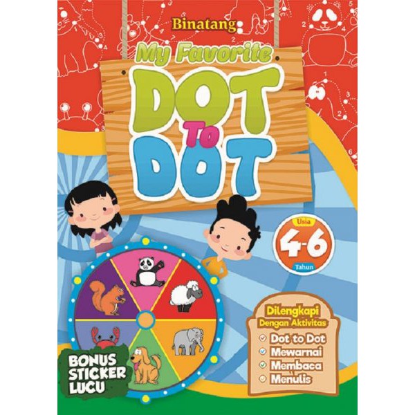 

Buku Binatang: My Favorite Dot To Dot (Charissa Publisher)