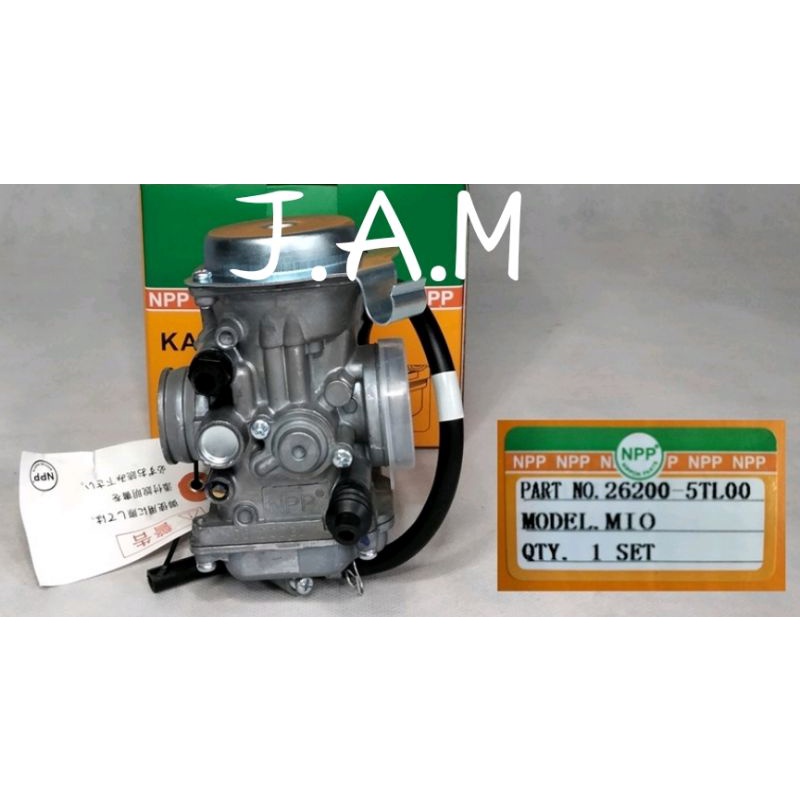 carburator mio sporty/mio soul carbu npp