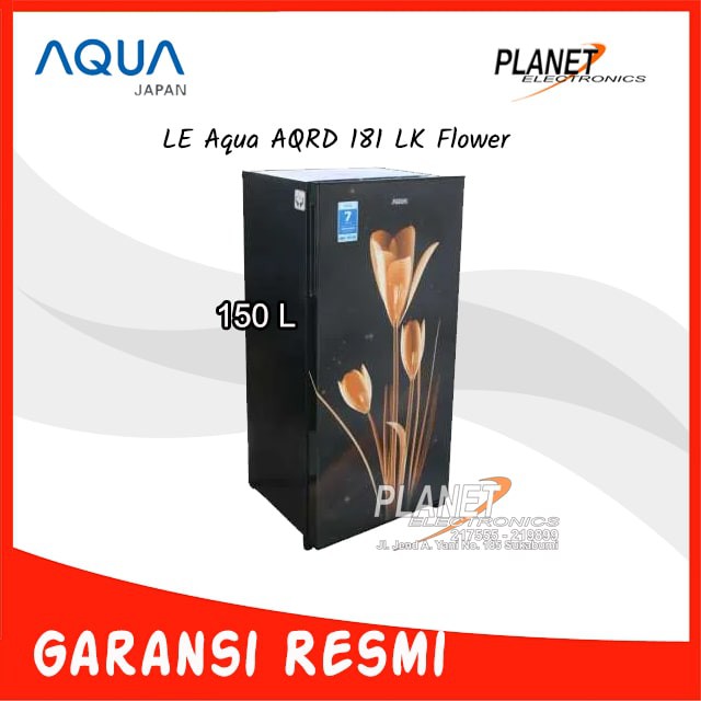 Lemari Es 1 Pintu Aqua AQRD 181 LK/LB