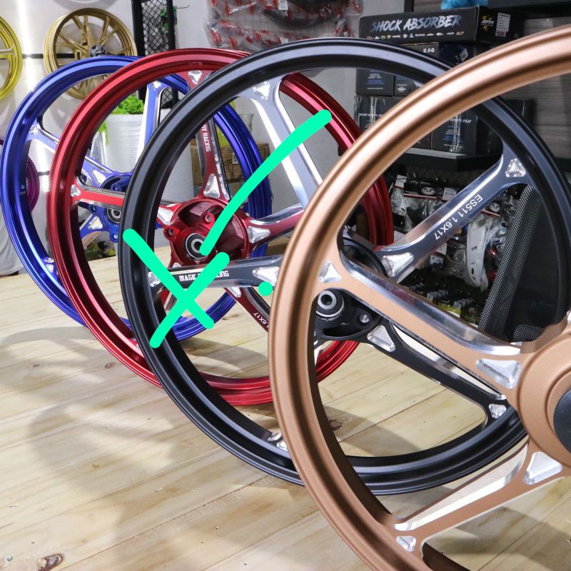 velg fg 505&511 bebek yamaha (jupiter, f1zr, rxking, rxseries)