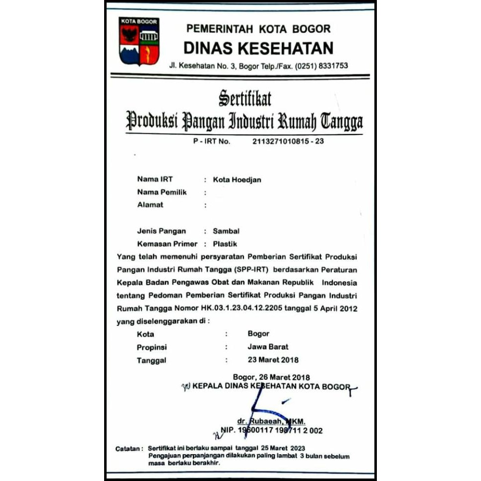 

Termurah Sambal Kota Hoedjan - Ikan Teri Pedas Asin