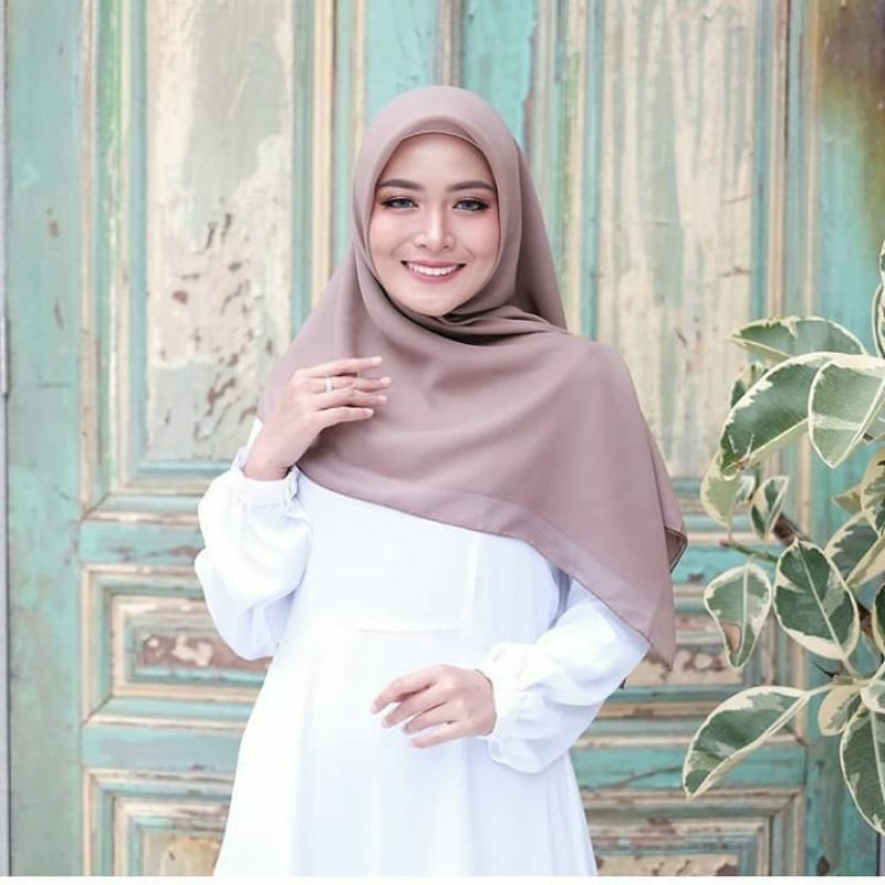 [ COD ] Bella Square 50 Warna Hijab Jilbab Segi Empat Bahan Pollycotton Premium Bisa Cod PGM