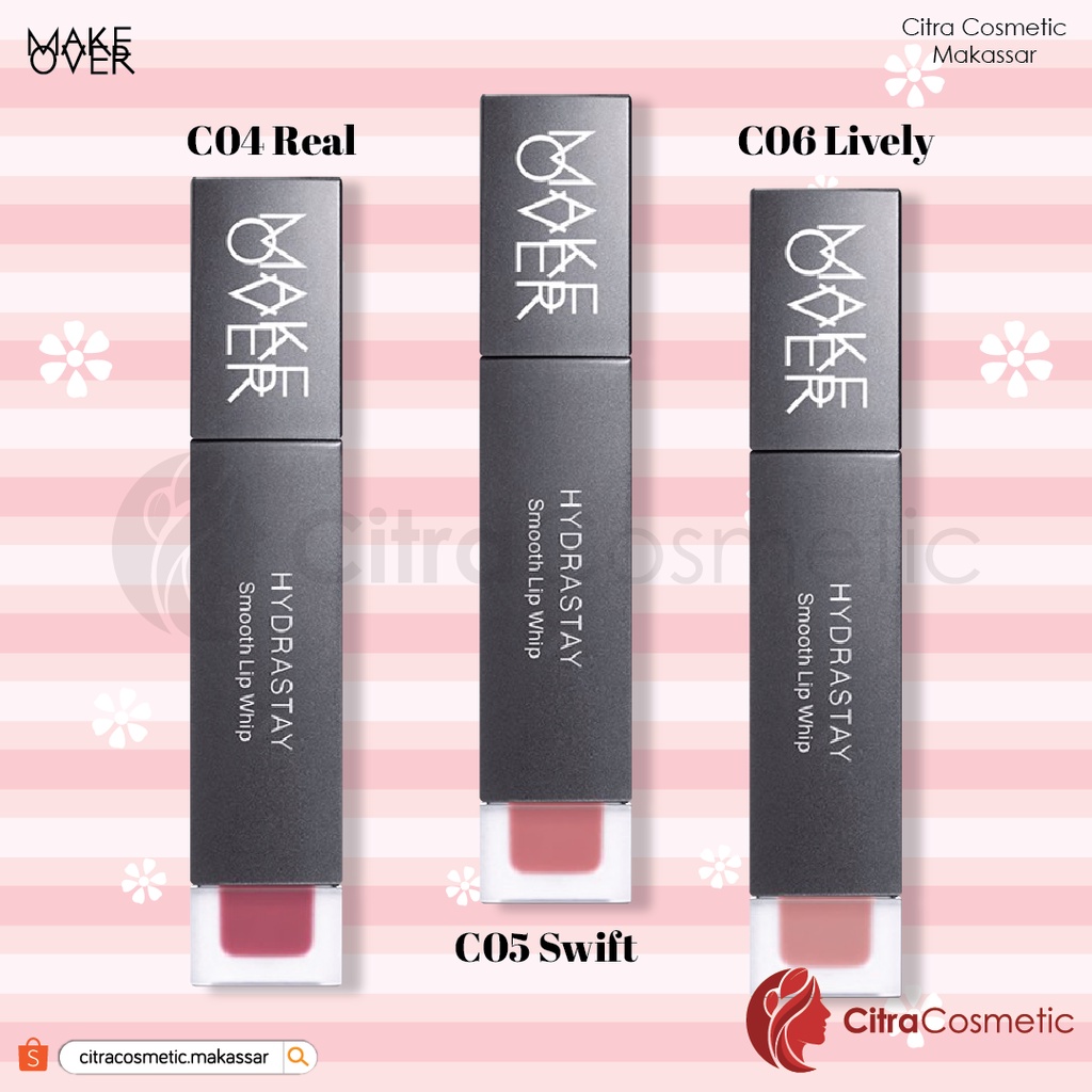 Make Over Hydrastay Smooth Lip Whip Series