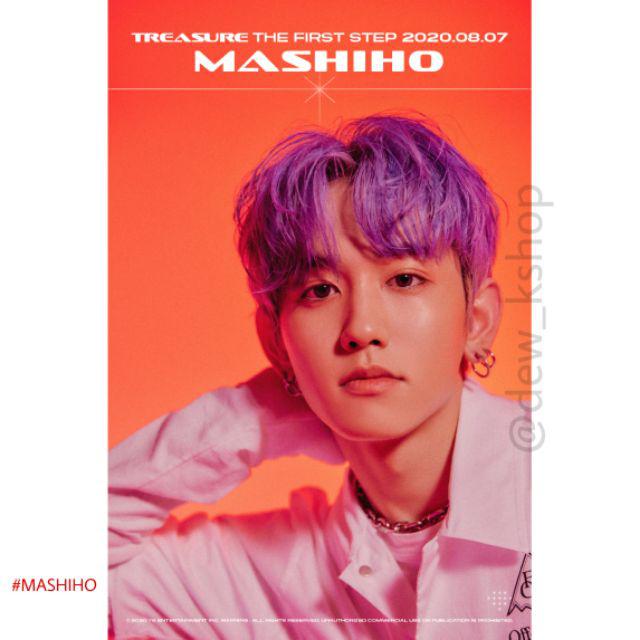 POSTER TREASURE <MASHIHO X ASAHI X BANG YE DAM> - INTRO POSTER-#MASHIHO