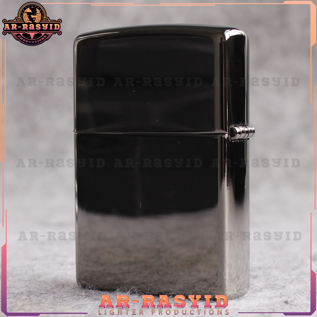 BISA COD! Korek Api Minyak Zippo Black Ice Light Hitam Motif Marilyn Monroe 150