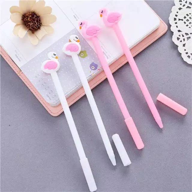 PULPEN GEL MODEL FLAMINGO