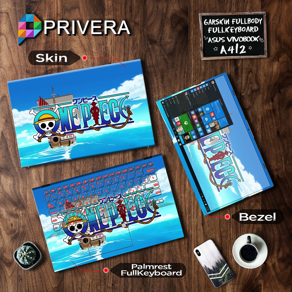 Garskin Laptop Asus Vivobook Ultra A412F A412FA-EK301T A412FA-EK302T Fullbody