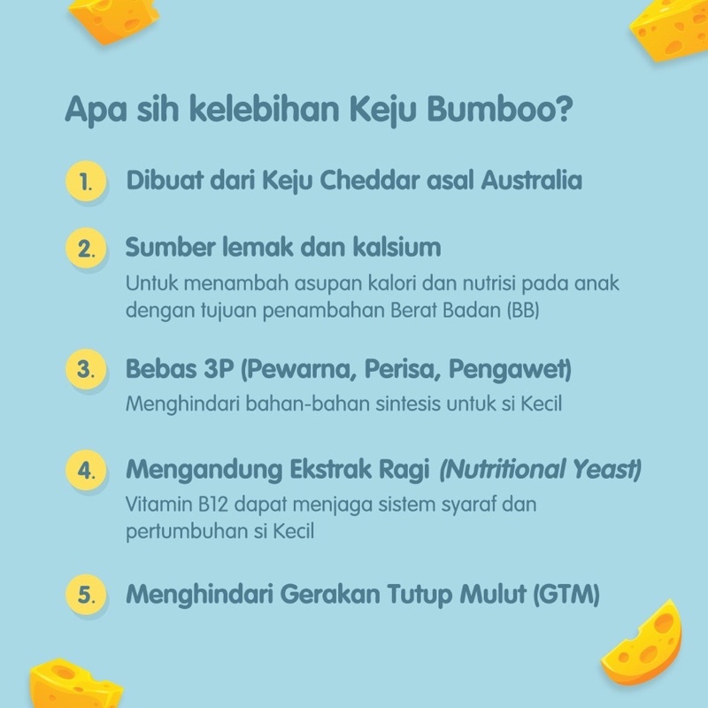 Bumboo Kaldu Keju MPASI NO MSG anak by Barefood Indonesia