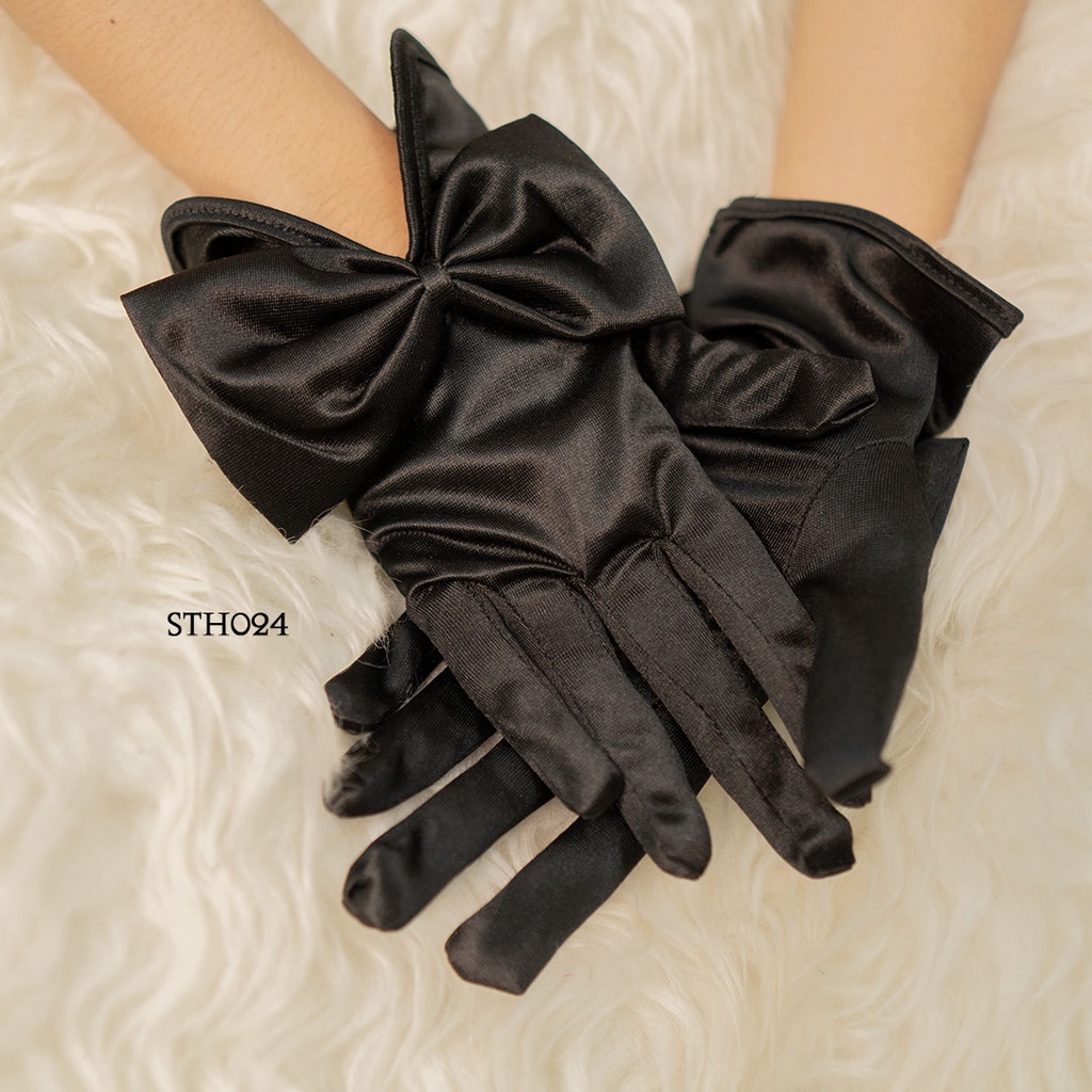 [PRODUCT NEW] GLOVES SARUNG TANGAN HITAM PENDEK FULL FINGER STH024