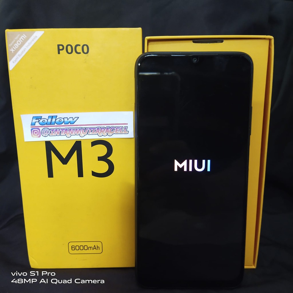 Xiaomi Poco M3 Ram 4GB Rom 64GB (SECOND)