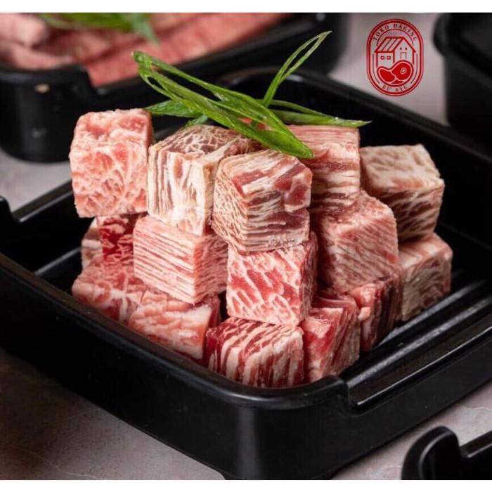 

Steak | Saikoro Wagyu Meltique Cube @500 Gram Murah