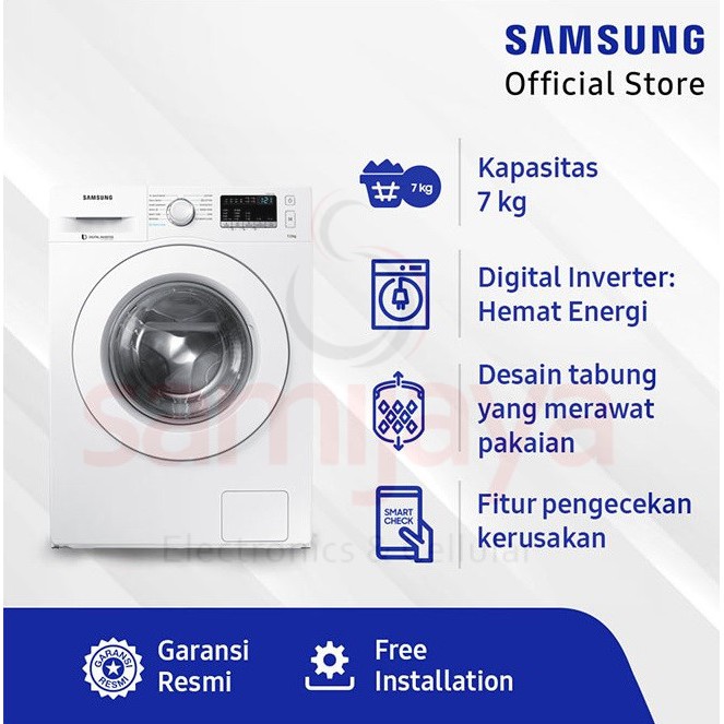 Cara memakai mesin cuci samsung digital inverter