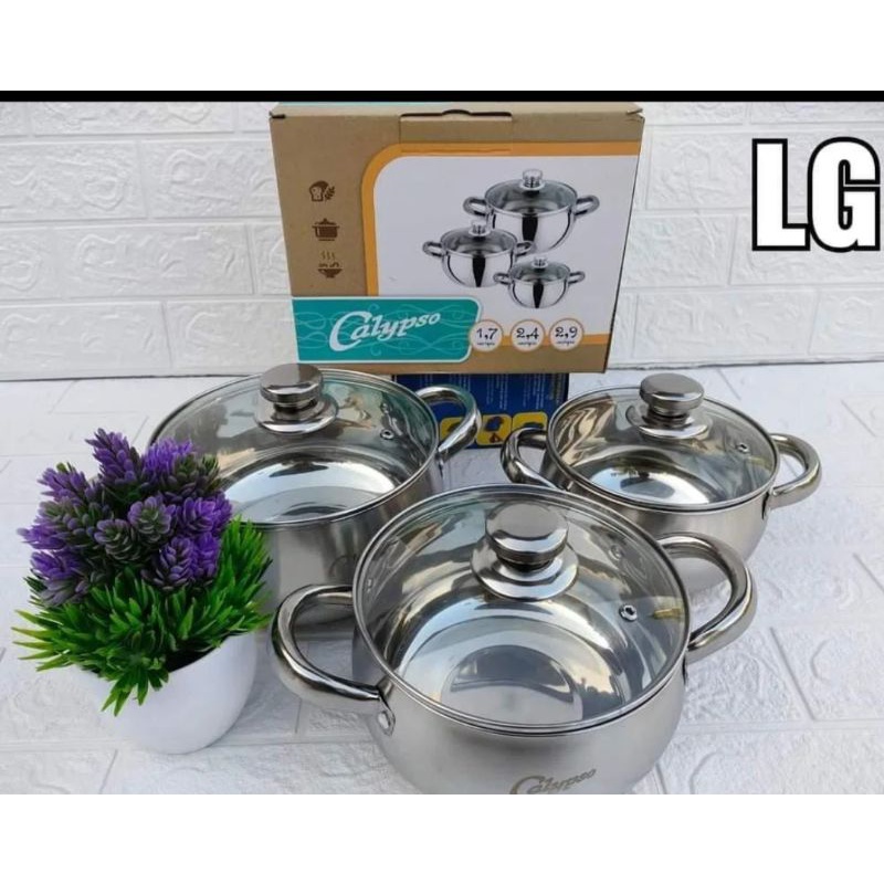 Panci labu 3 set calypso