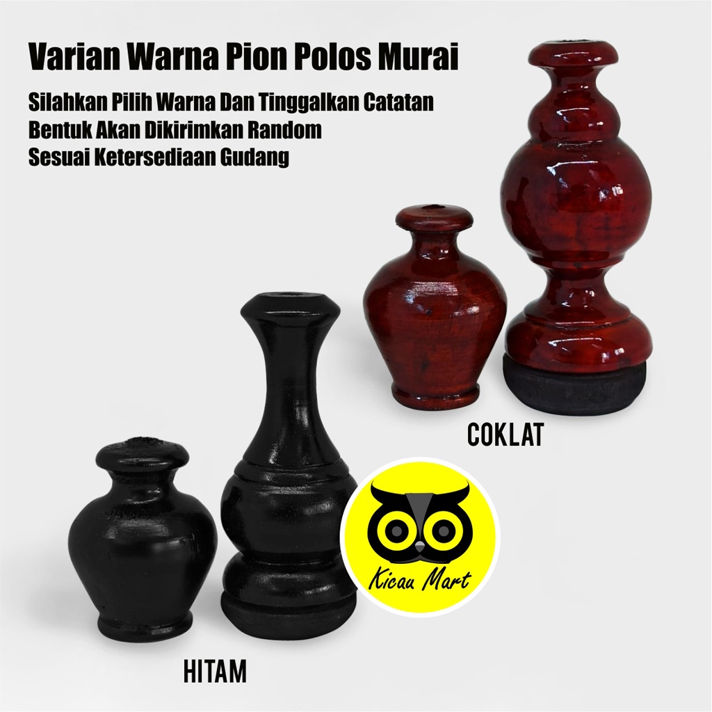 PION MURAI KAYU JATI KLASIK PION GANTUNGAN MAHKOTA VARIASI SANGKAR KANDANG BURUNG MURAI BATU PINSMB