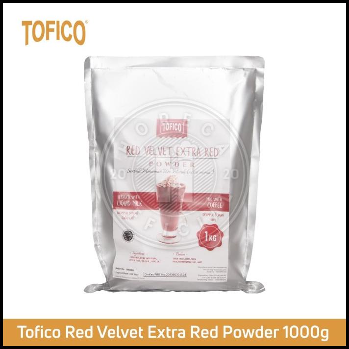 

Tofico Red Velvet Extra Red Powder 1000Gr