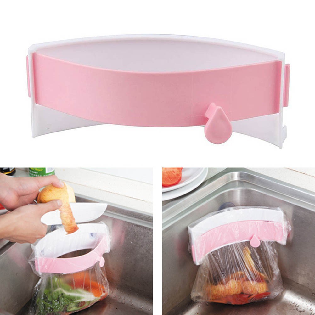 Rak Plastik Sampah Dengan Suction Cup Untuk Wastafel Dapur KT-46 KODAKI