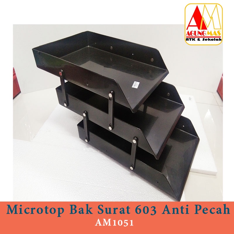 

Microtop Bak Surat 603 Anti Pecah