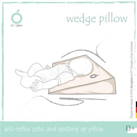 Dooglee Wedge Pillow / Doogle / Bantal Bayi