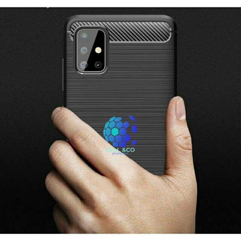 CASE CARBON VIVO V19 casing hp silikon softcase case premium carbon cover