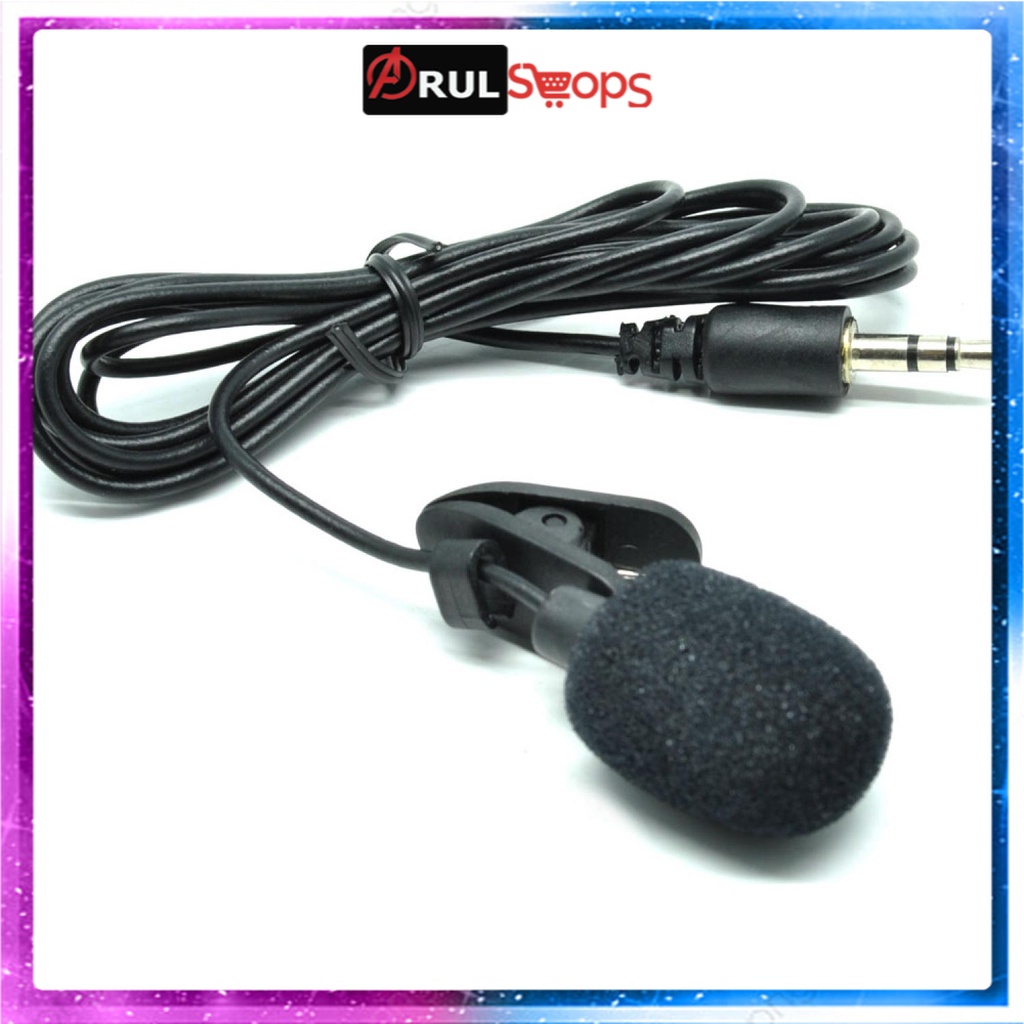 3.5mm Microphone with Clip for Smartphone / Laptop / Tablet - SR-503