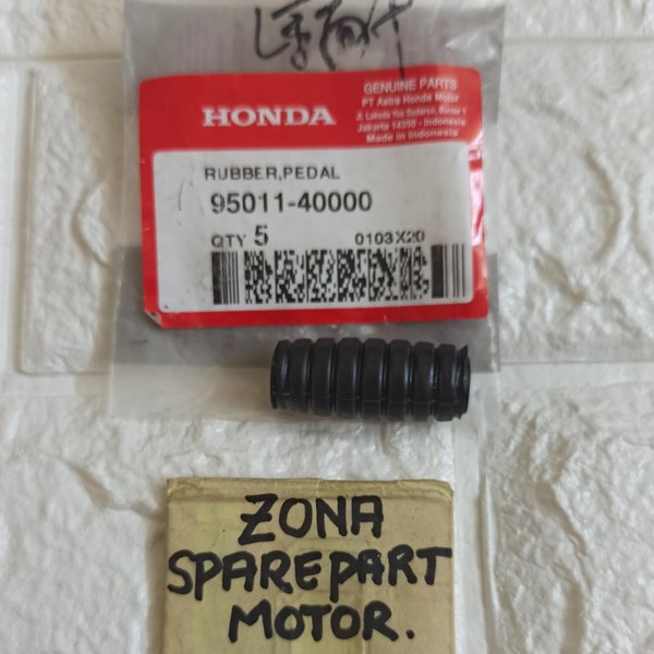 Karet Pedal perneleng Karisma Supra 125 Megapro Win AHM 95011 40000