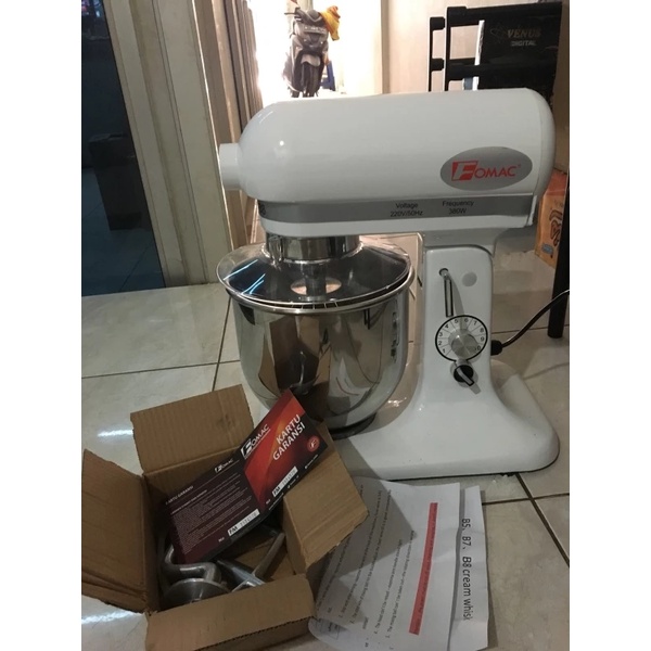 Fomac Dough Mixer Dmx-B8 - Mesin Pengaduk Adonan Mak.2 Kg