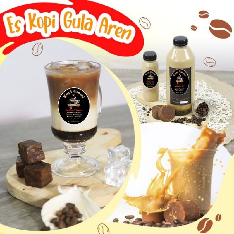 

kopi susu gula aren 250 ml