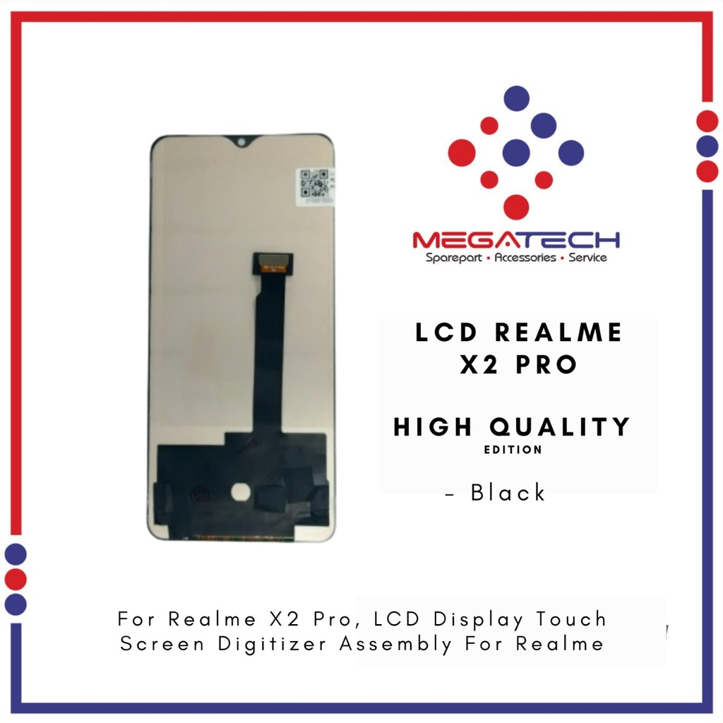 LCD Realme X2 Pro Fullset Touchscreen