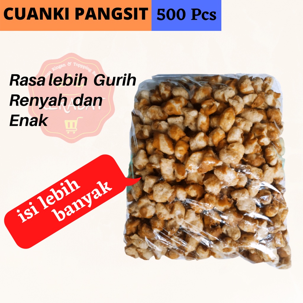

Cuanki Pangsit Batagor Pangsit Topping Baso Aci Seblak Isi 500 Pcs
