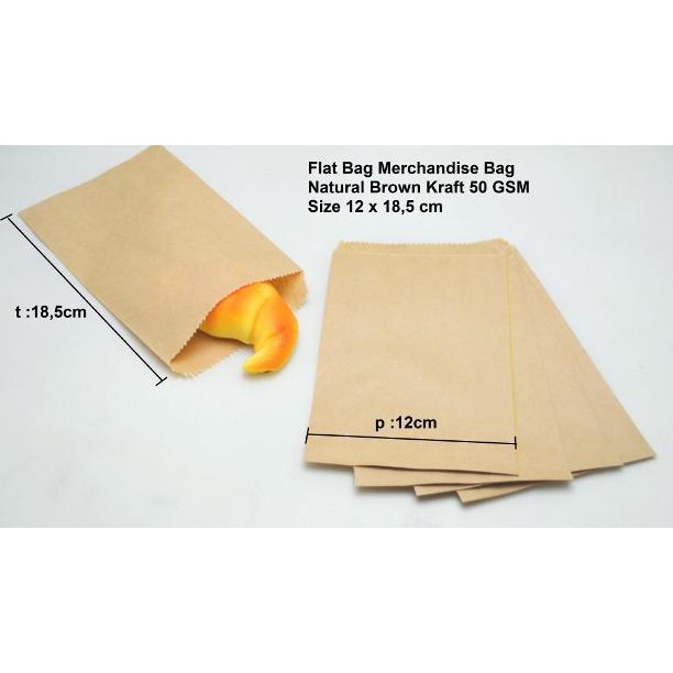 

Paper Bag - Kantong Kertas Coklat - Brown Kraft Import Jepang