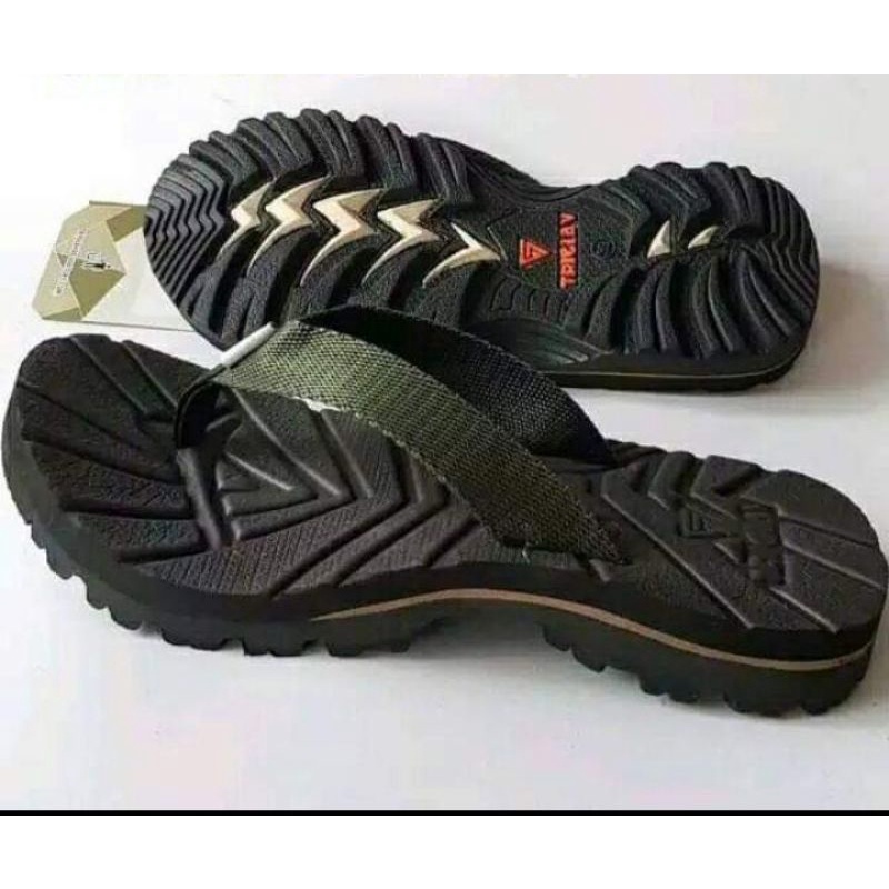 Paket Usaha Sandal Jepit Triglav Original Berbagai Motip Size 33-43 Isi 20 pasang