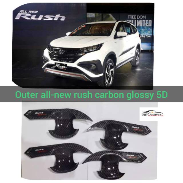 Outer allnew rush carbon glossy 5D