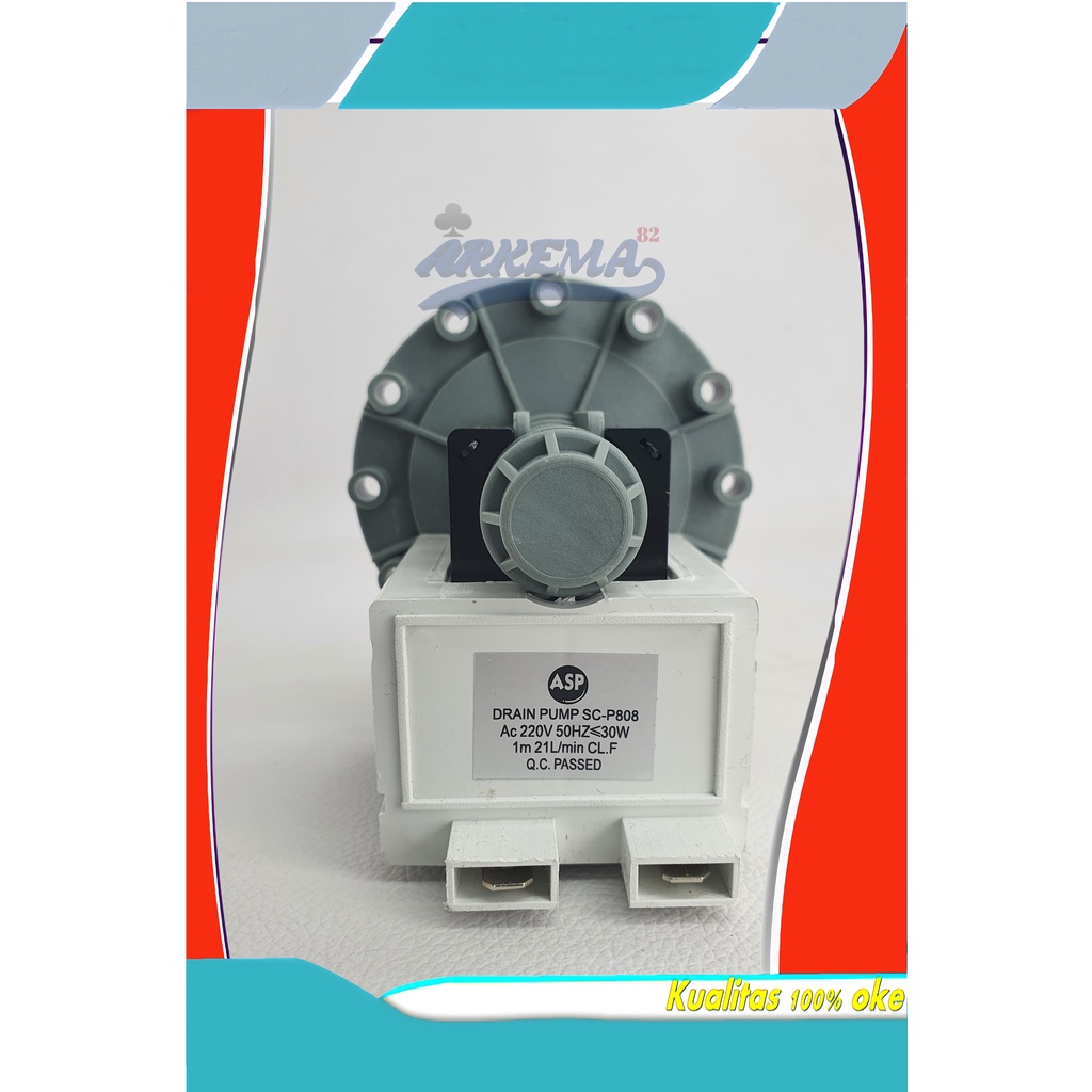 DRAIN PUMP BULAT ELECTROLUX | POMPA DREN MESIN CUCI PRONT LOADING | MOTOR BUANGAN AIR UMUM UNIVERSAL