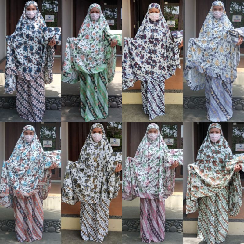 Mukena Batik - Telekung Batik