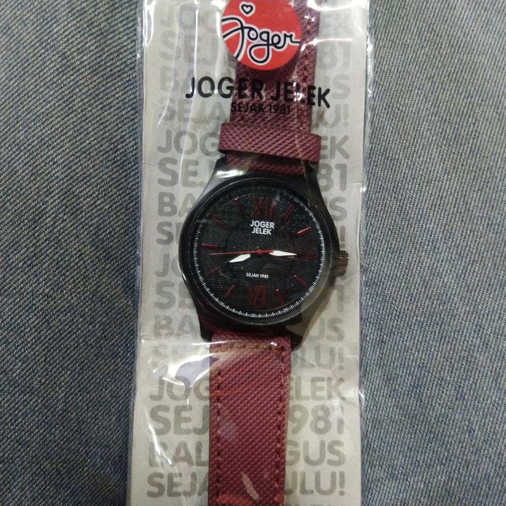 Jam Tangan Joger BALI Maroon Sporty