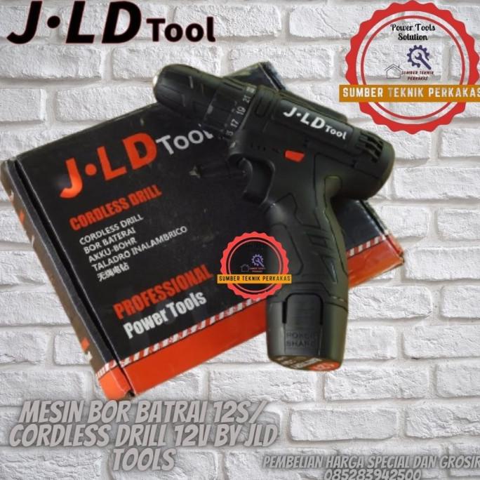 MESIN BOR BATRAI 12 V / CORDLESS DRILL 12V By JLD TOOLS