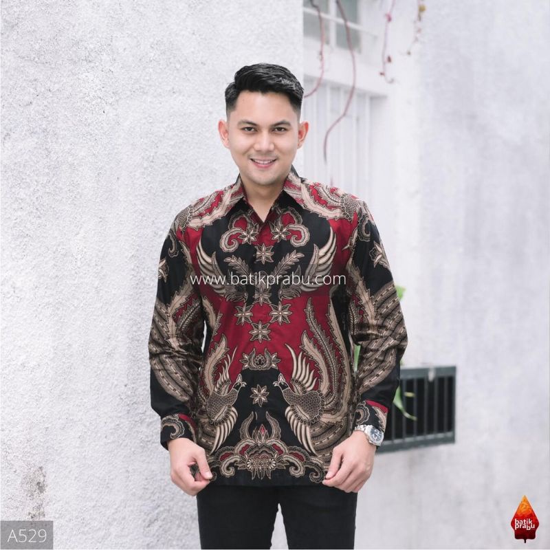 KEMEJA BATIK PROBOSETO KUNING NON FURING KATUN HALUS SRAGENAN SIZE S-XXL HIGH QUALITY